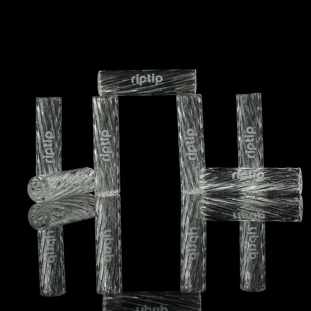 RipTips Clear XXL - Glass Reusable Rolling Tips by The RipTip Co.
