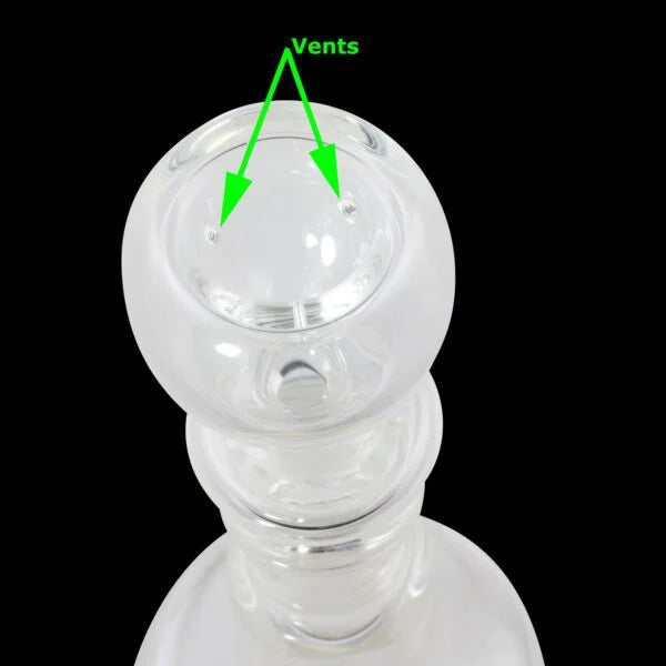 Moroccan Water Pipe Bowl for Bubble & Sift by Chameleon Glass 14mm Male