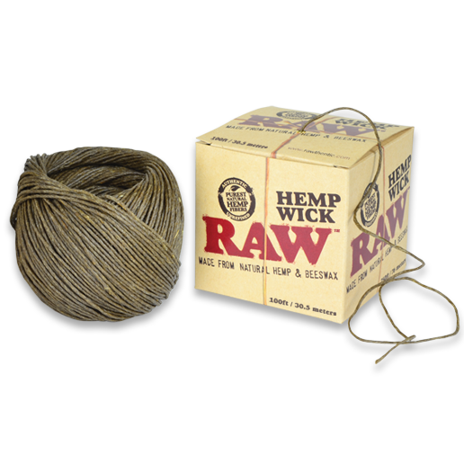 RAW Hemp Wick Ball 30.5m