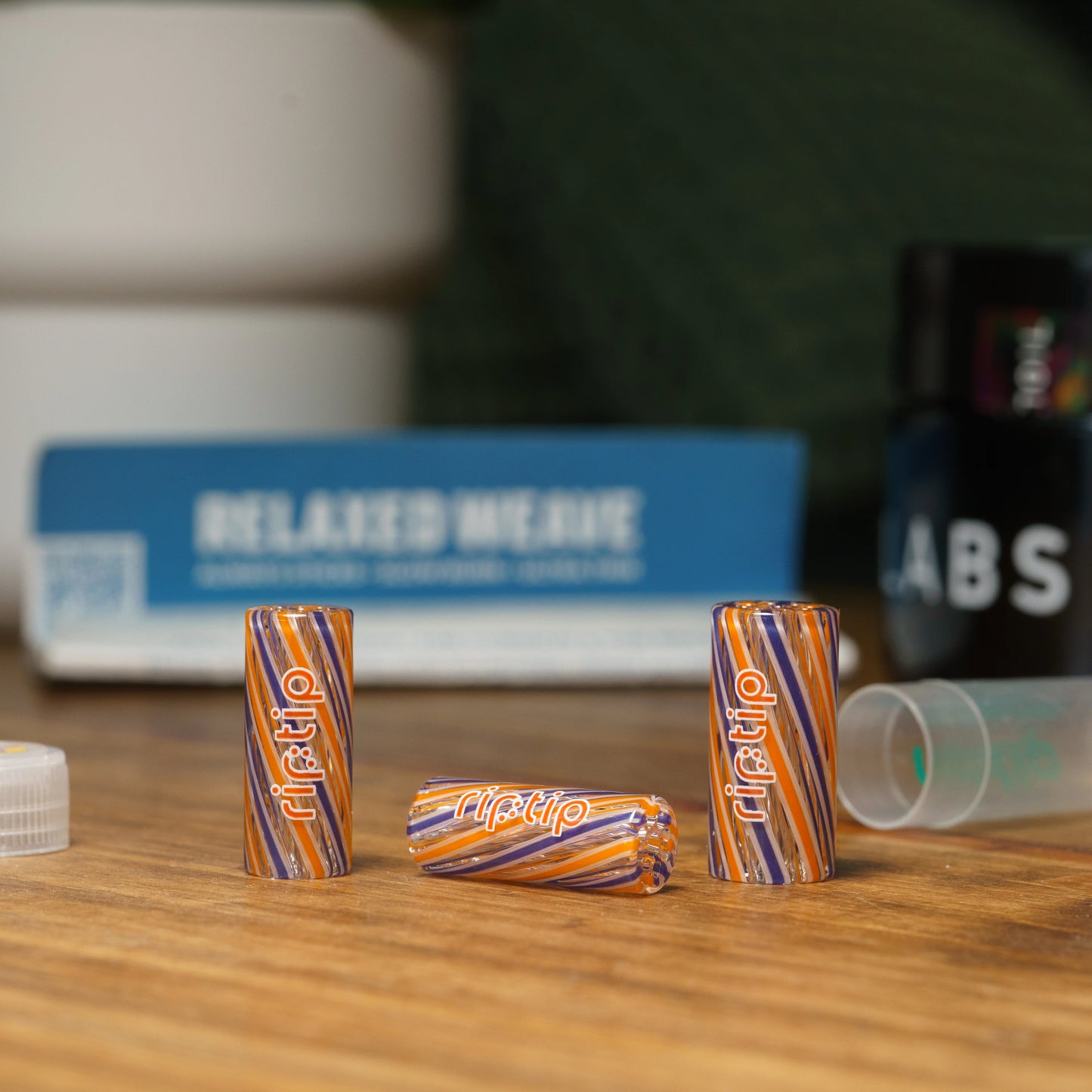 RipTips Sunday Driver - Coloured Glass Filter Tips by The RipTip Co.