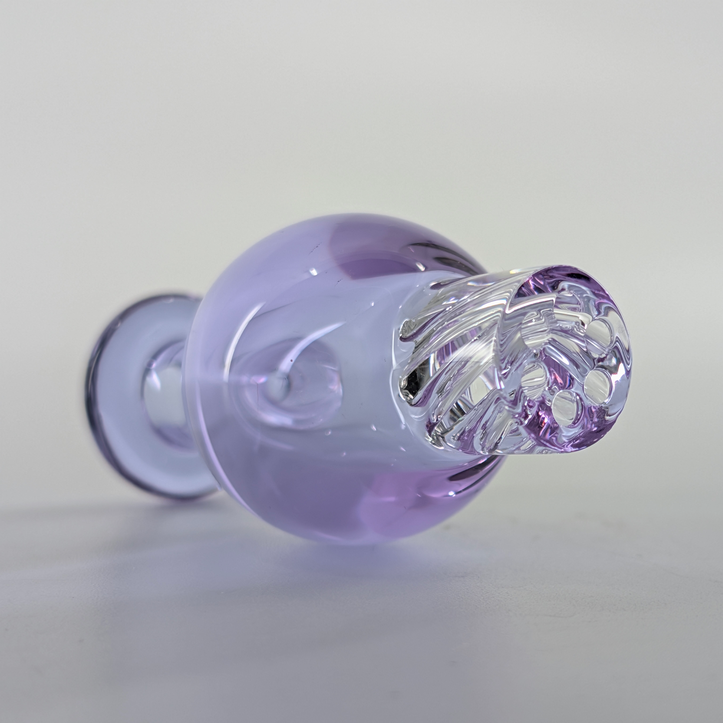 Purple CFL/Shifty Coloured OG Bubble Carb Cap by Gordo Scientific