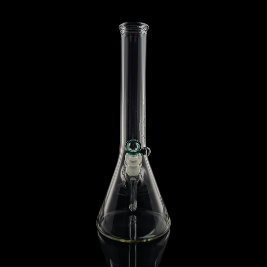 Empirical Glass Beaker w/ Coloured Restriction Slide & Gridded Downstem