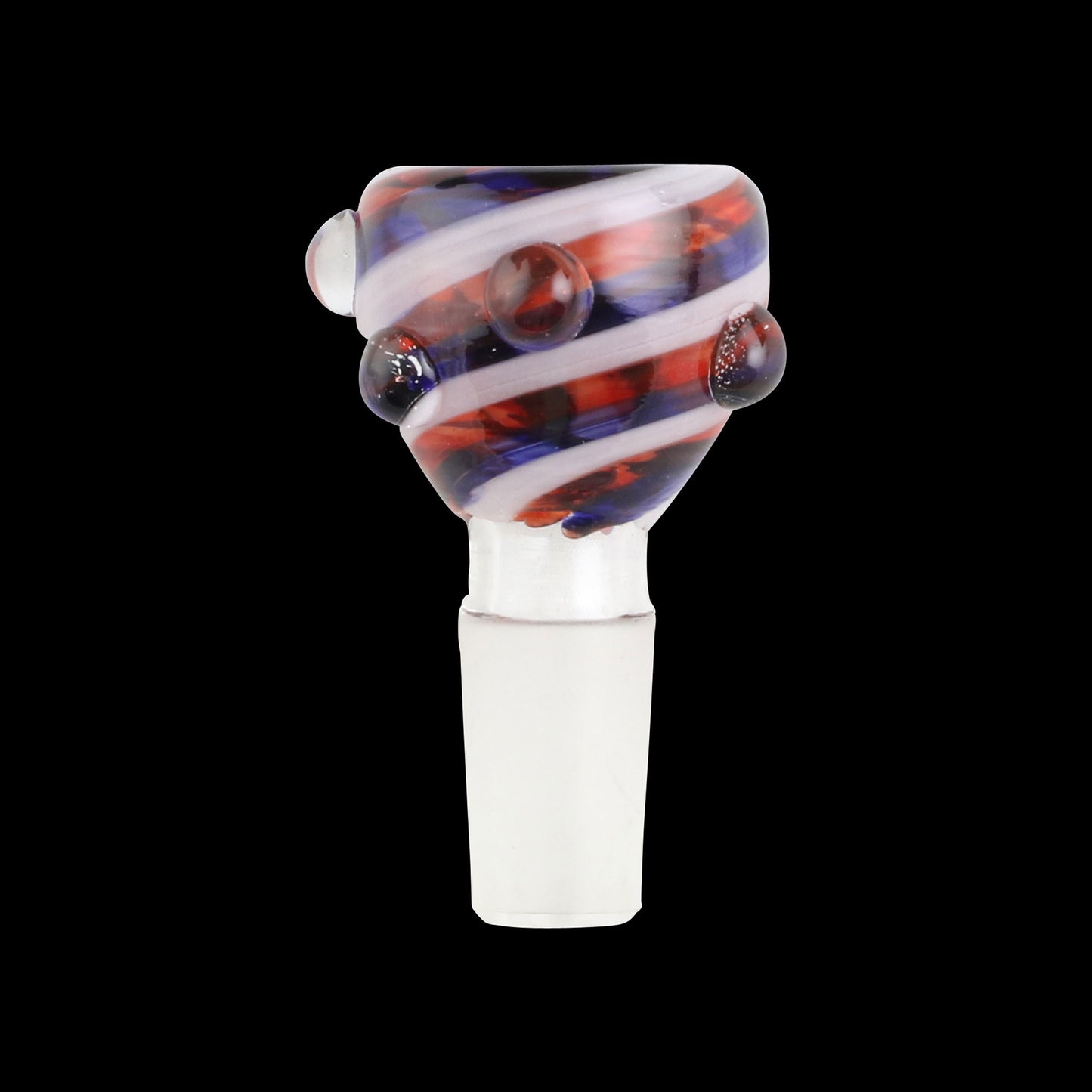 Homedancer Push Bowl 14MM Male by Chameleon Glass
