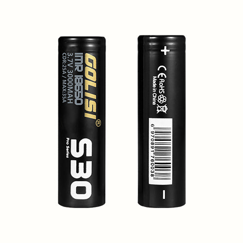 Golisis S30 18650 3000mAh 25A CDR