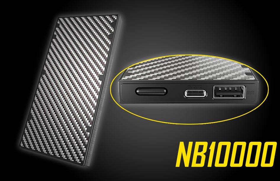 Nitecore NB10000 10000mAh Lightweight Power Bank