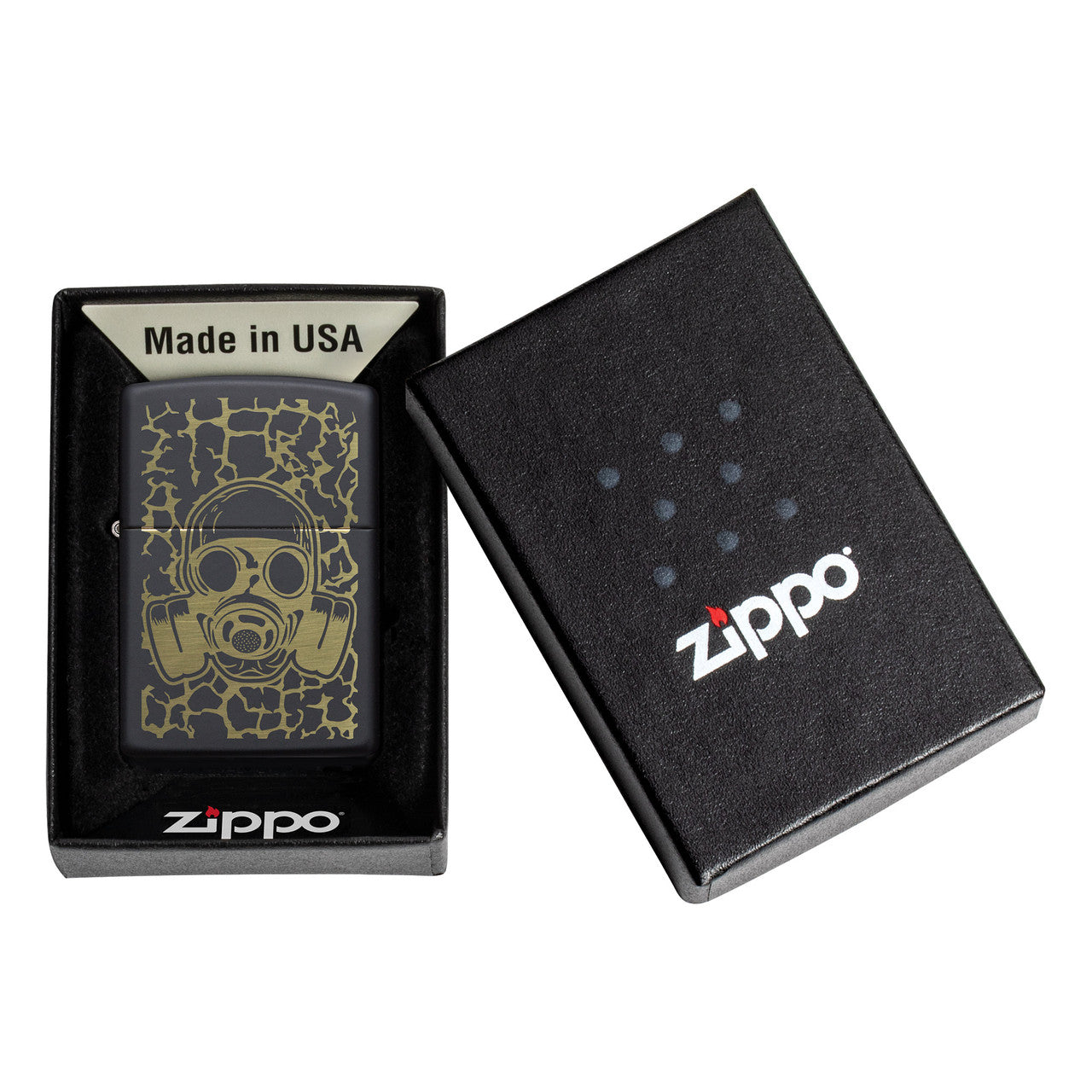 Zippo Skull Gas Mask Design