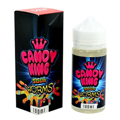 Candy King Sour Worms 100ml A Friend Indeed Australia