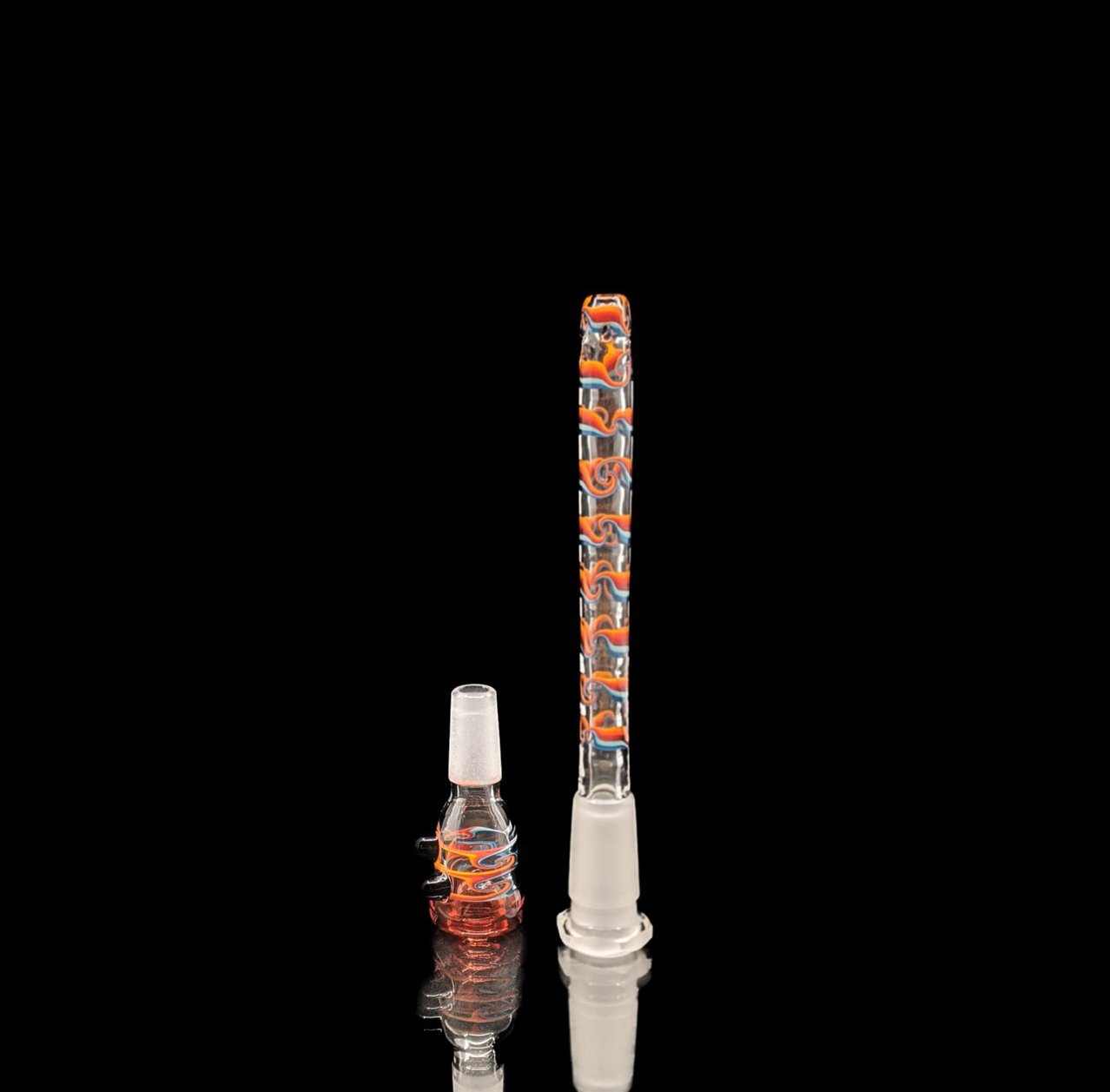 Pho Sco Glass Stem & Bowl Line Work Combo 2