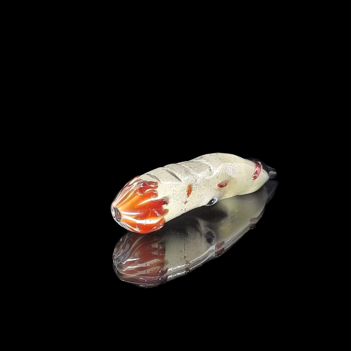 Chameleon Glass Zombie Finger Pipe