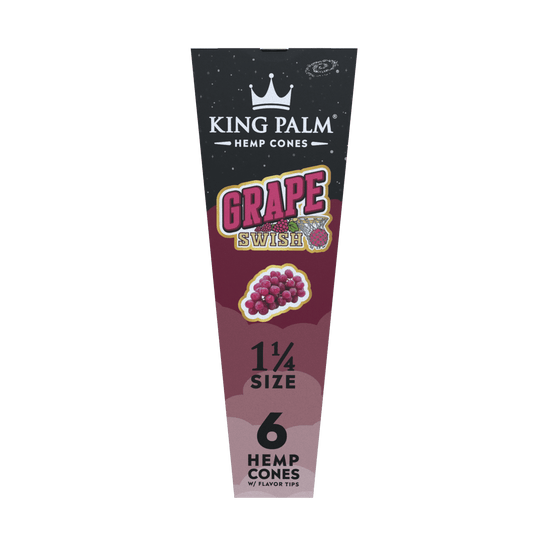 King Palm 1 1/4 Size Pre-Rolled Hemp Cones