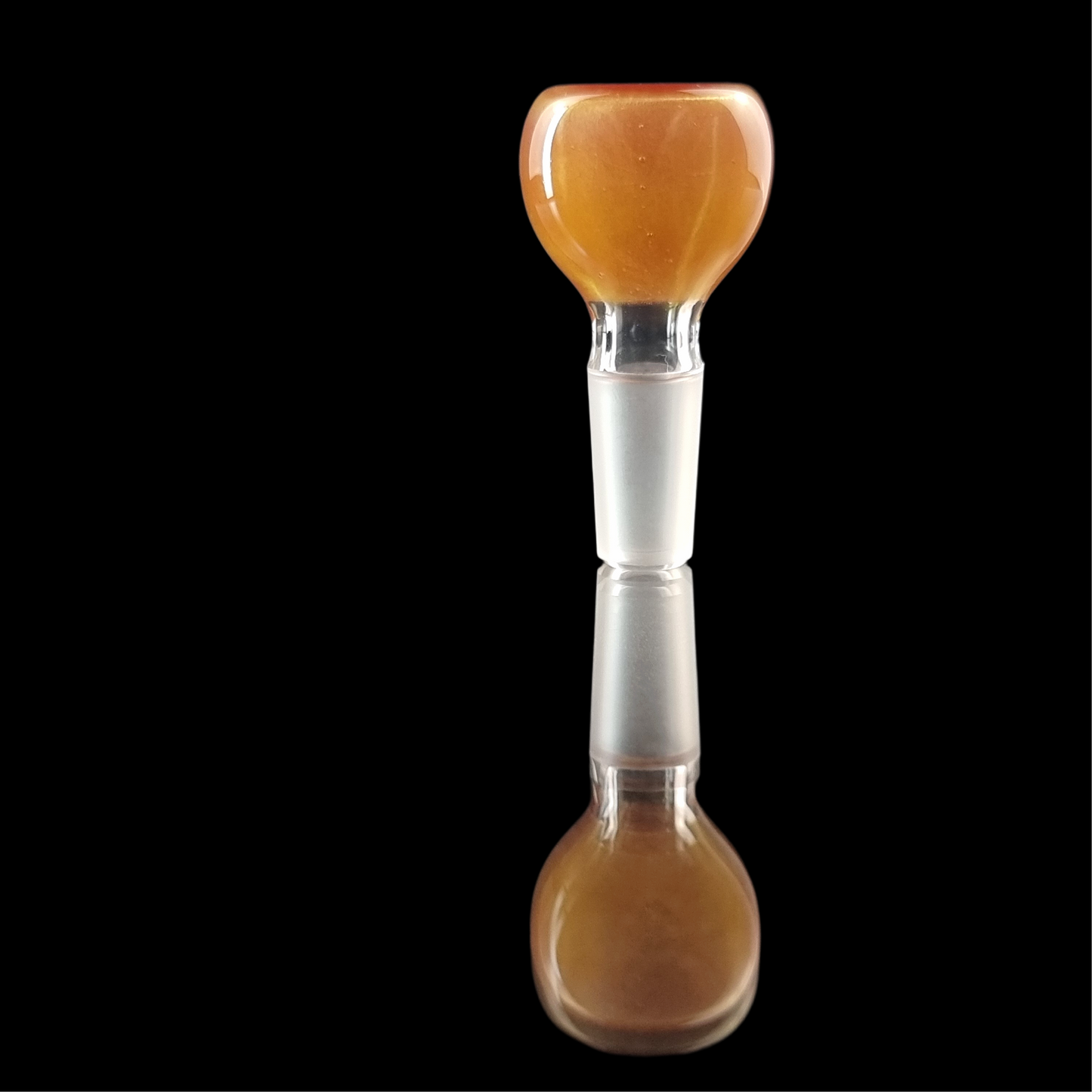 Caramel Push Bowl 14mm by Empirical Glass