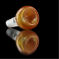 Caramel Push Bowl 14mm by Empirical Glass