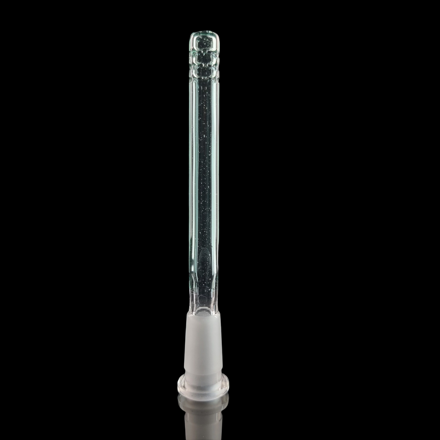 Turquoise Reducer Stem 13cm 18/14 by Empirical Glass