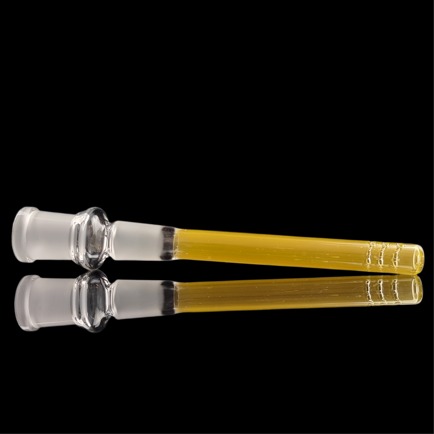 Yellow 14cm 18mm 18mm Stem by Empirical Glass