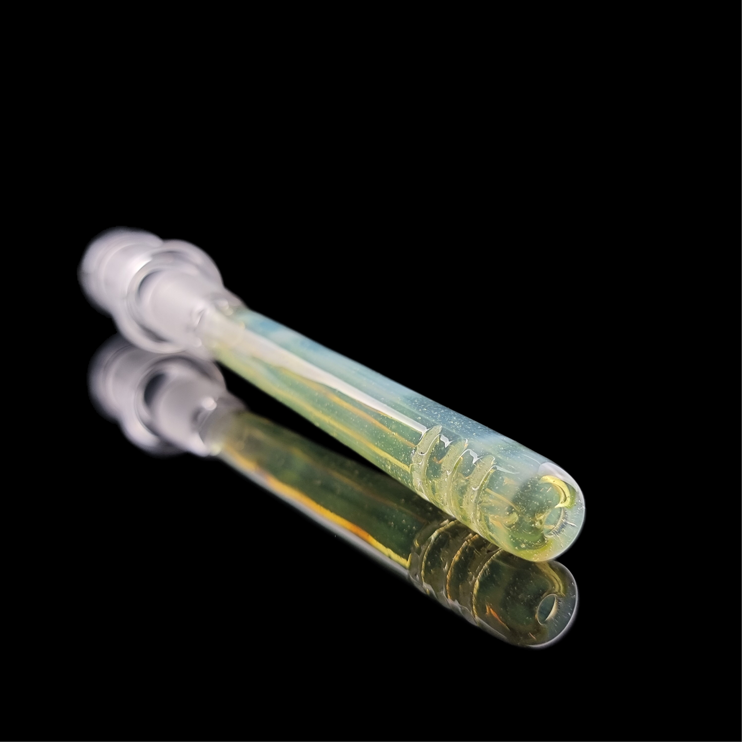 Green Coloured 14cm 18mm 18mm Stem by Empirical Glass