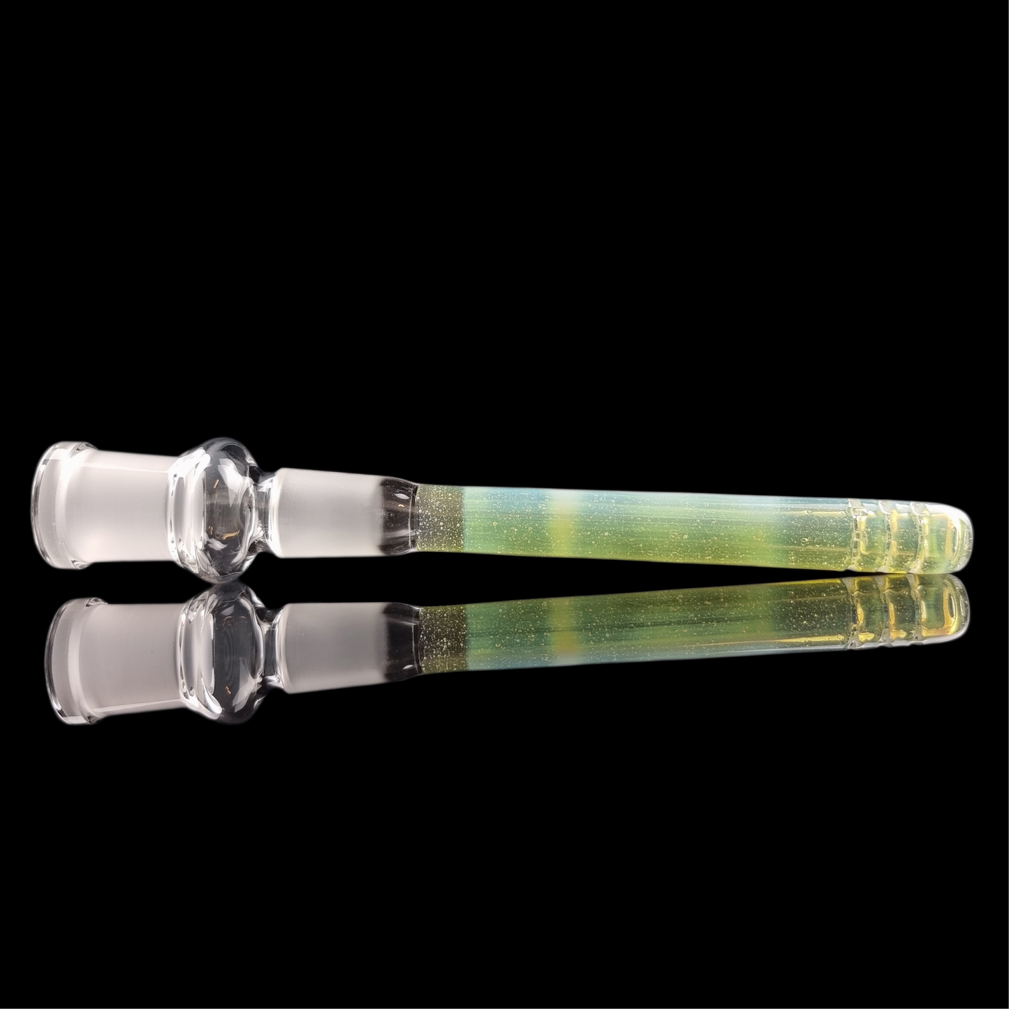 Green Coloured 14cm 18mm 18mm Stem by Empirical Glass