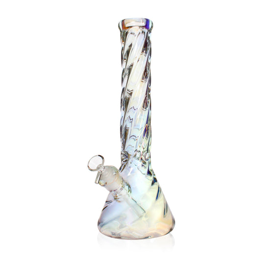 35cm 5mm Holographic Twisted Beaker