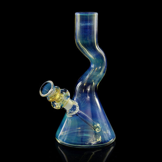 19cm Silver Fumed Beaker w/ Single Loop Neck