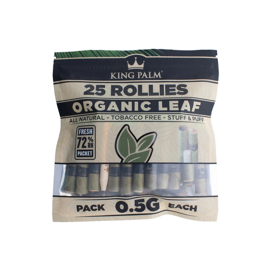 King Palm Natural Rollie Rolls 25 pack
