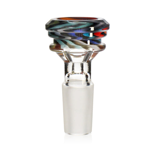 Funnel Bowl w/ Colour Swirl Crown 14mm