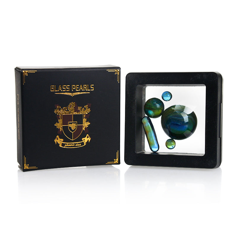 Glass Slurper/Blender Marble Set