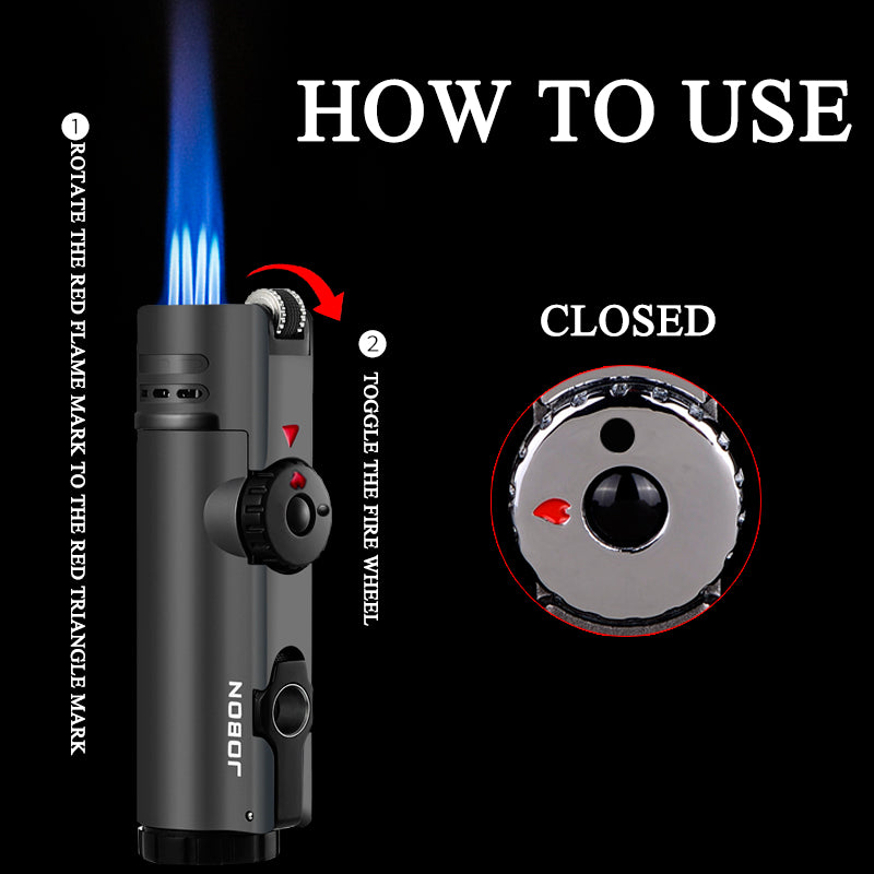Jobon 4 Flame Jet Lighter