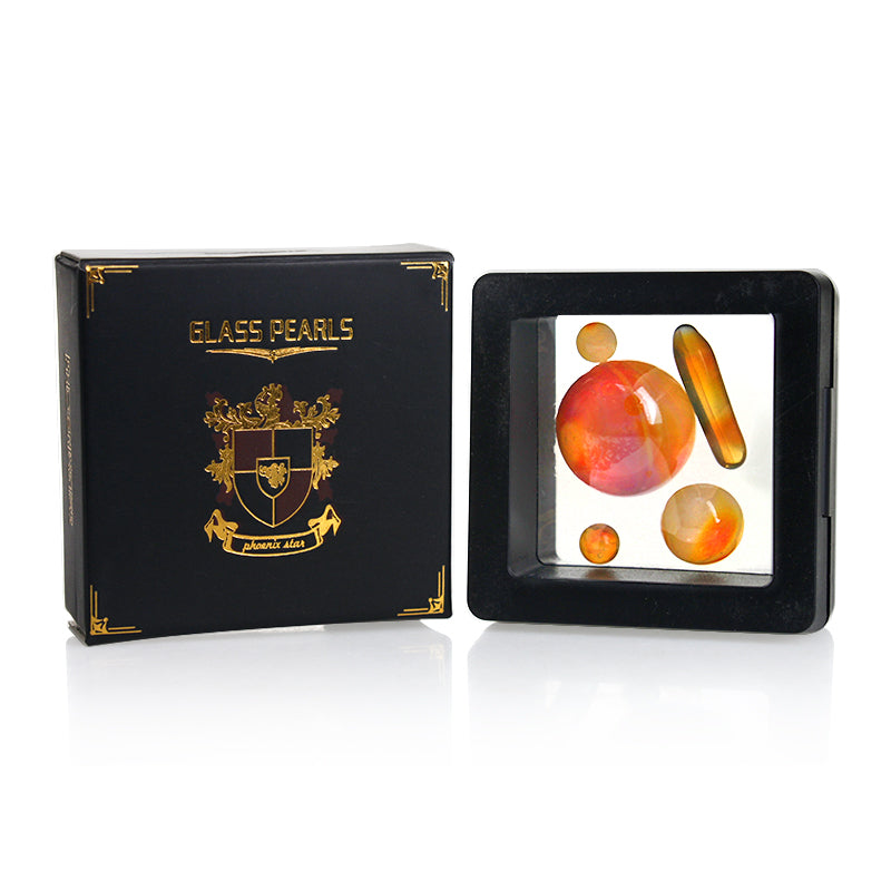 Glass Slurper/Blender Marble Set