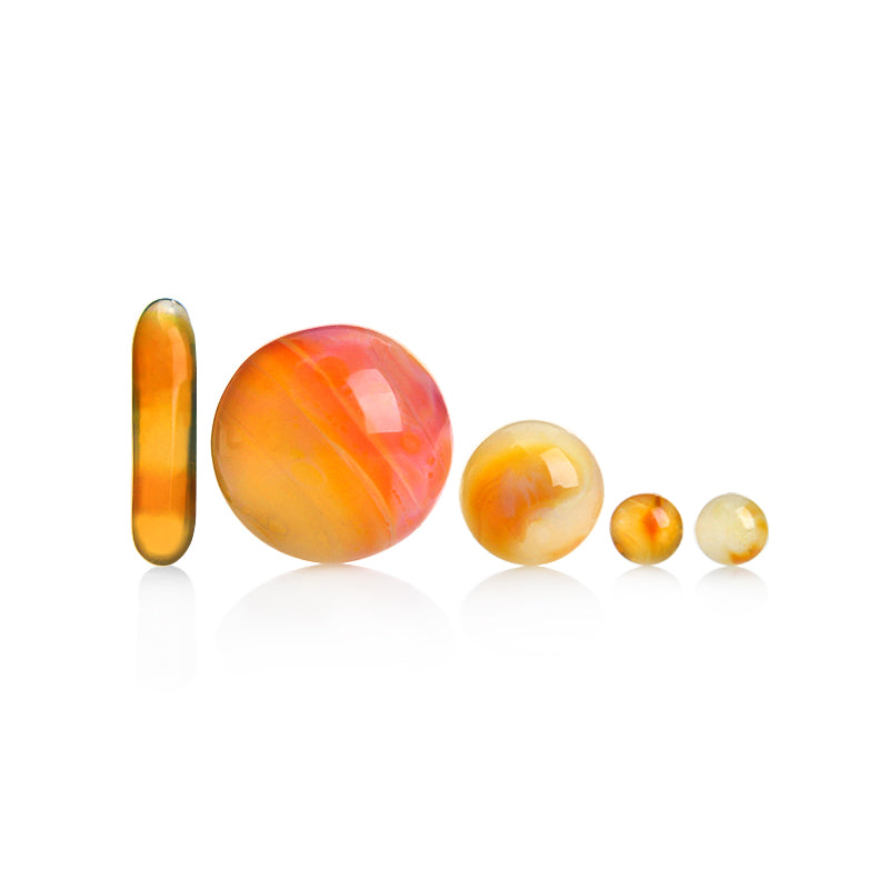 Glass Slurper/Blender Marble Set