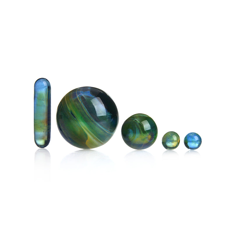 Glass Slurper/Blender Marble Set