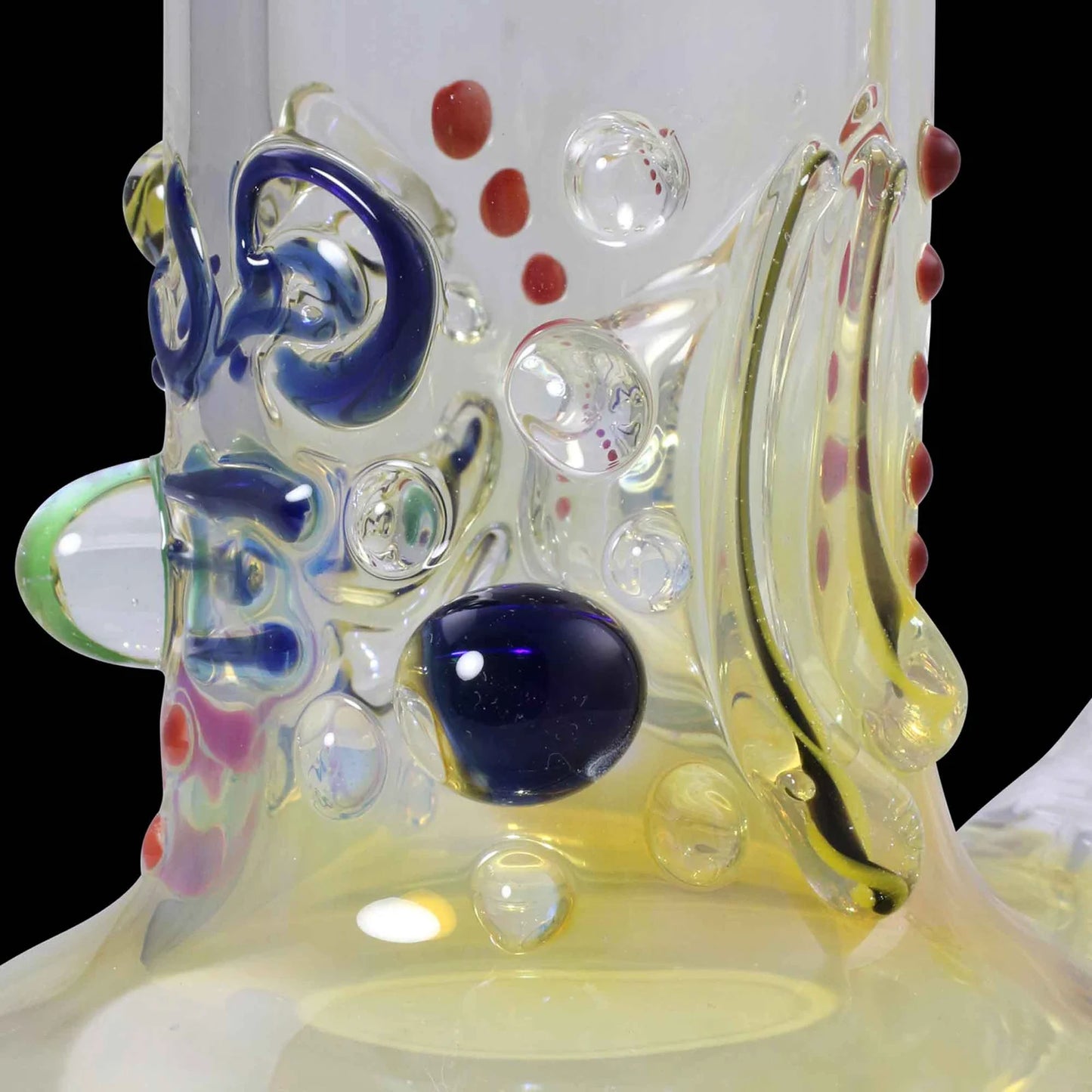 Galactic Series Abstract Art 28cm Classic Base by Chameleon Glass