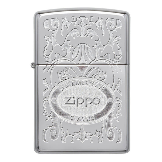 Zippo Crown Stamp Classic- High Polish Chrome