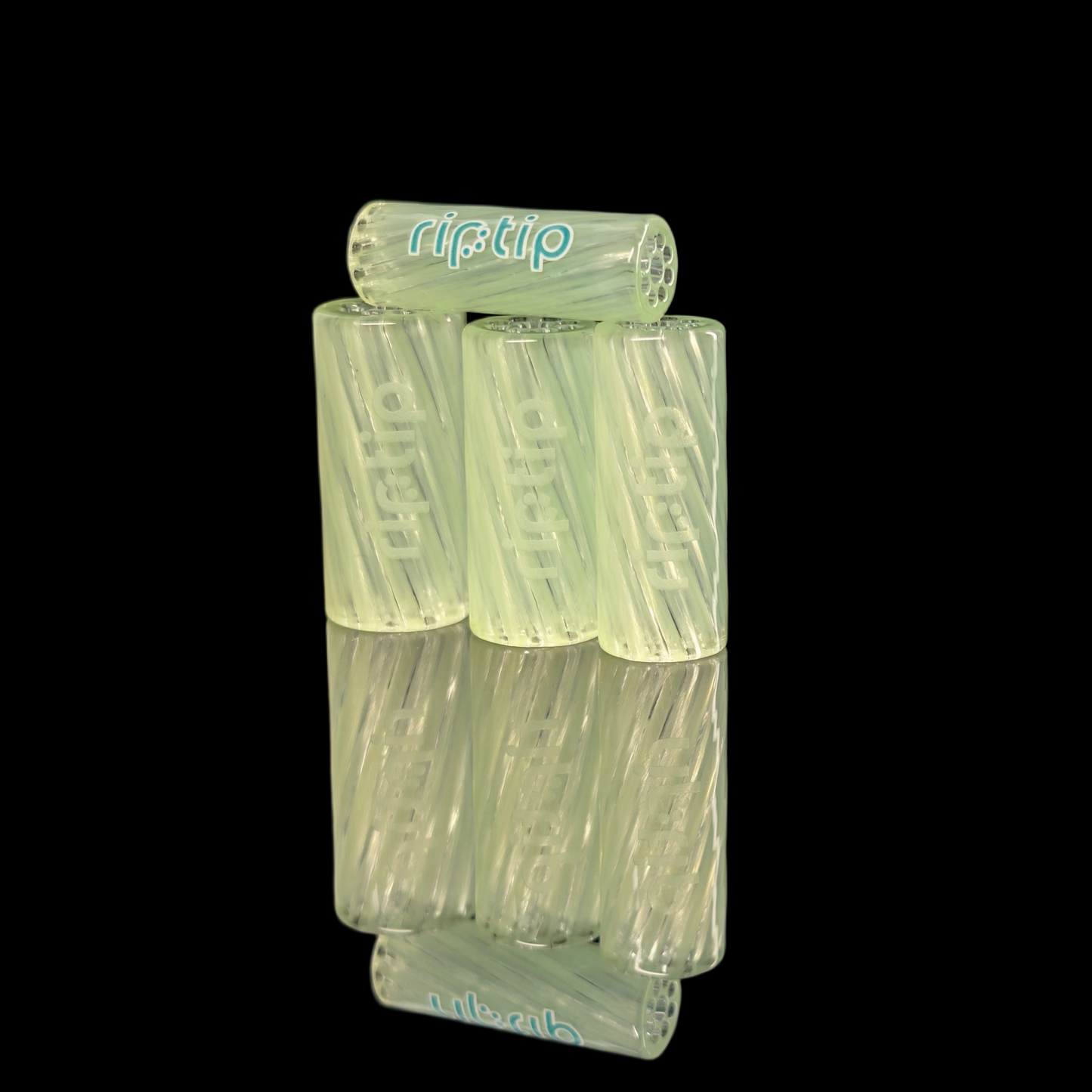 RipTips Double Dose - Coloured Glass Filter Tips by The RipTip Co.