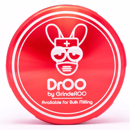 DRoo 55mm 3 piece Threadless Herb Grinder by Grinderoo