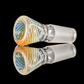 Linework Restriction Slide w/ Dichro Marble 14mm by Empirical Glass