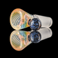Linework Restriction Slide w/ Dichro Marble 14mm by Empirical Glass