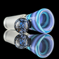 Linework Restriction Slide w/ Dichro Marble 14mm by Empirical Glass