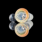 Linework Restriction Slide w/ Dichro Marble 14mm by Empirical Glass