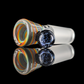 Linework Restriction Slide w/ Dichro Marble 14mm by Empirical Glass