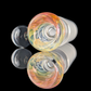Linework Restriction Slide w/ Dichro Marble 18mm by Empirical Glass