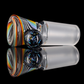 Linework Restriction Slide w/ Dichro Marble 18mm by Empirical Glass