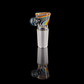 Linework Restriction Slide w/ Dichro Marble 18mm by Empirical Glass