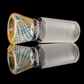 Linework Restriction Slide w/ Dichro Marble 18mm by Empirical Glass