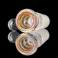Linework Restriction Slide w/ Dichro Marble 18mm by Empirical Glass