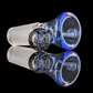 Single Colour Restriction Slide w/ Dichro Marble 14mm by Empirical Glass