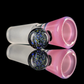 Single Colour Restriction Slide w/ Dichro Marble 14mm by Empirical Glass