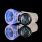 Single Colour Restriction Slide w/ Dichro Marble 14mm by Empirical Glass