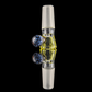 Single Colour Restriction Slide w/ Dichro Marble 14mm by Empirical Glass
