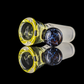Single Colour Restriction Slide w/ Dichro Marble 14mm by Empirical Glass