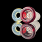 Empirical Glass Single Colour 4 Hole Slide w/ Fumicello Donut 18mm