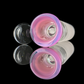 Single Colour Restriction Slide w/ Dichro Marble 14mm by Empirical Glass